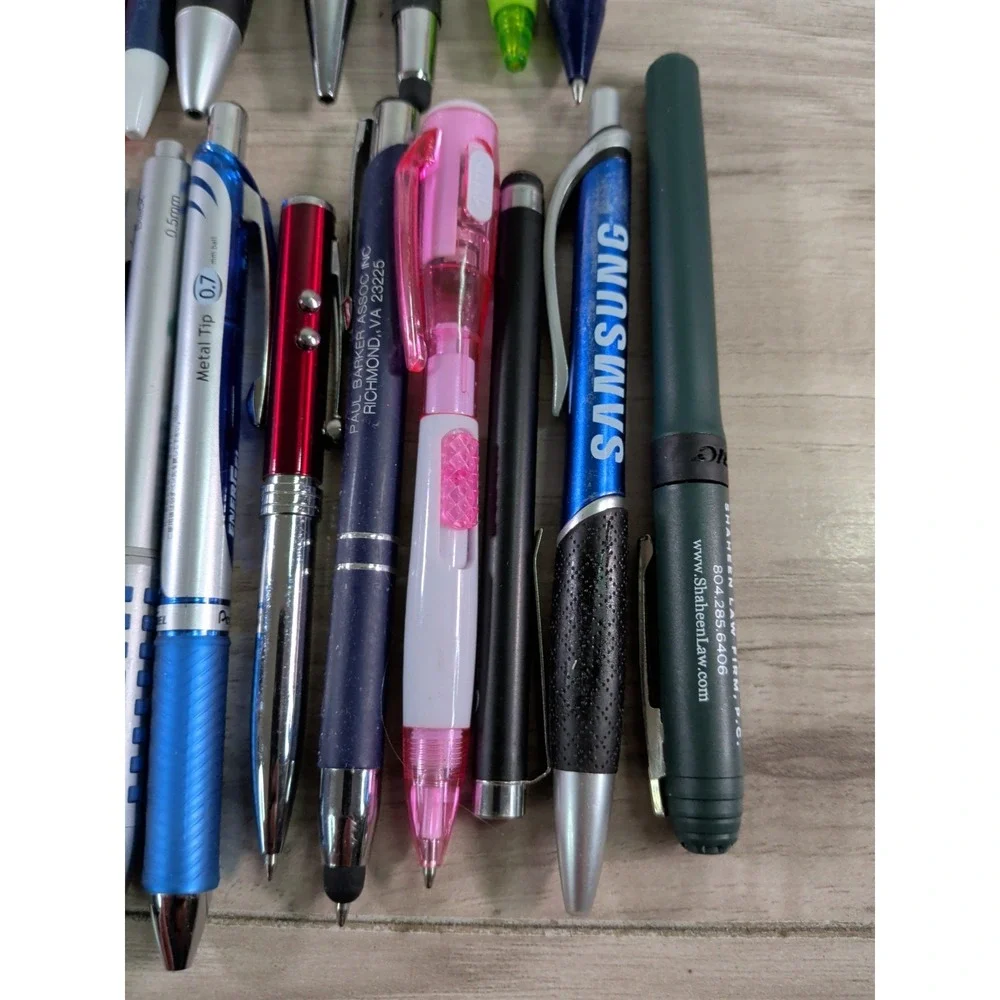 VTG Mechanical Advertising Pencils and Pen MIX LOT Of 30